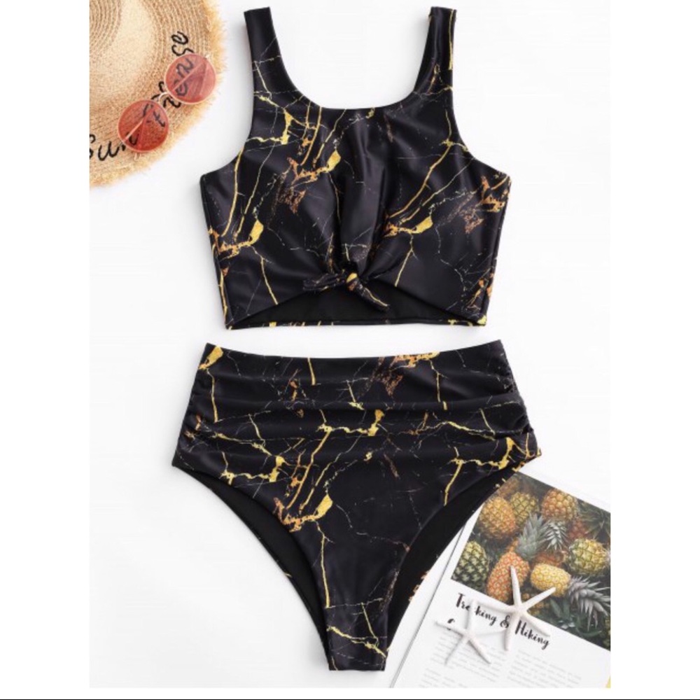 High waisted bikini